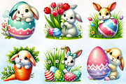 Easter Day Peeking Bunny Sublimation, a Seasonal Illustration by Rose Art (Thumbnail 4 of 4)