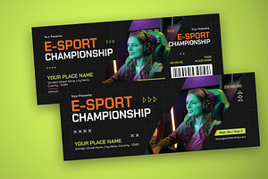 E-Sport Championship Ticket