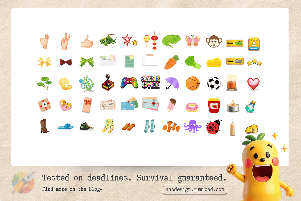 3D Isometric Lifestyle & Gaming Kit, an Object Graphic by a.weirdo.anlien (Photo 2 of 4)