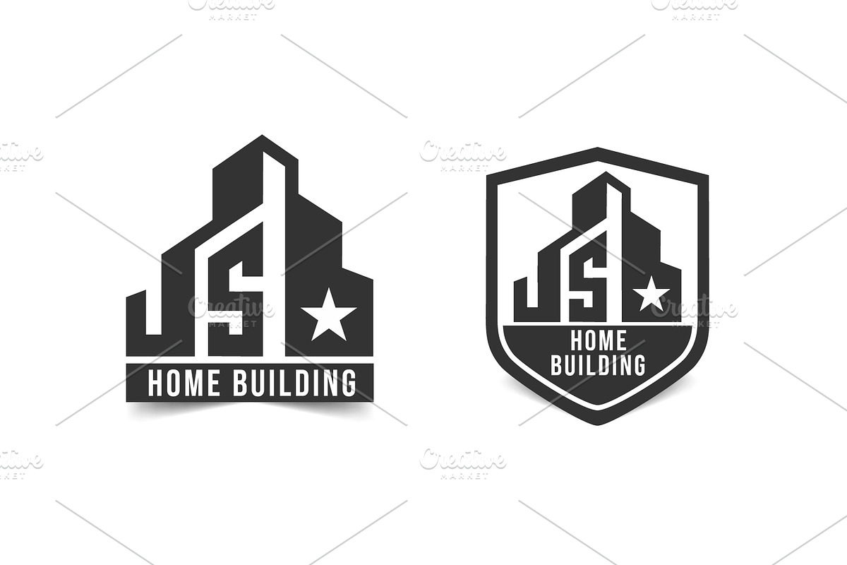 US Home Building Construction Logo, a Branding & Logo Template by indranesia (Photo 2 of 3)