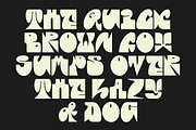Groovy Souls - Retro Display Font, a Font by GroovyFontCo (Thumbnail 2 of 7)