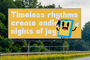 Funky Glitter Modern Sans Font, a Sans Serif Font by timelesstype.co (Thumbnail 15 of 20)