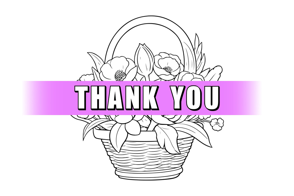 50 Flower Basket Procreate Stamps, a Brush Add-On by Procreate Sale (Photo 6 of 6)