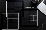 30 Square Photo Collage Templates, a Templates & Theme by DickyJiang Illustrations (Thumbnail 6 of 6)