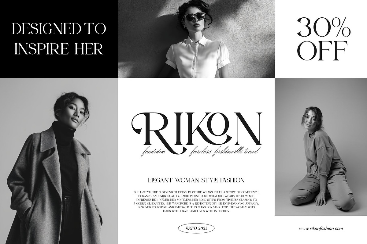Erios || Modern Elegant Serif Font, a Serif Font by Ermedia Studio (Photo 4 of 10)