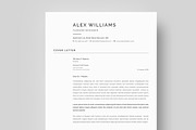Resume Template / CV, a Resume Template by CreativeZoom (Thumbnail 4 of 7)