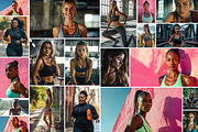 91 Fitness women, a Sports & Recreation Photo by Handmadefont (Thumbnail 2 of 17)