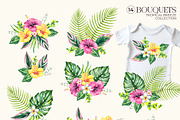 Tropical Breeze Clipart & Patterns, a Seasonal Illustration by SashaKondr (Thumbnail 9 of 13)
