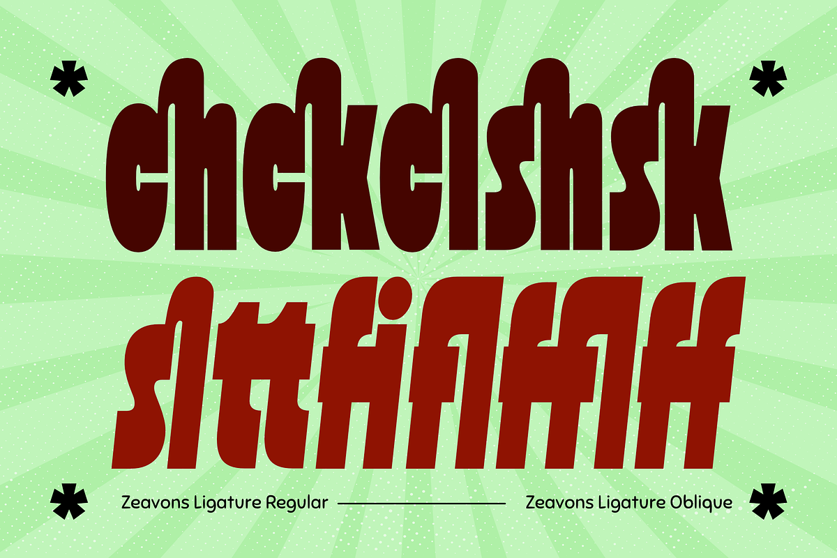 Zeavons - Condensed Retro Sans Font, a Sans Serif Font by Typia Nesia (Photo 9 of 11)
