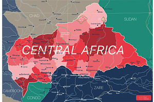 Central Africa Country Detailed