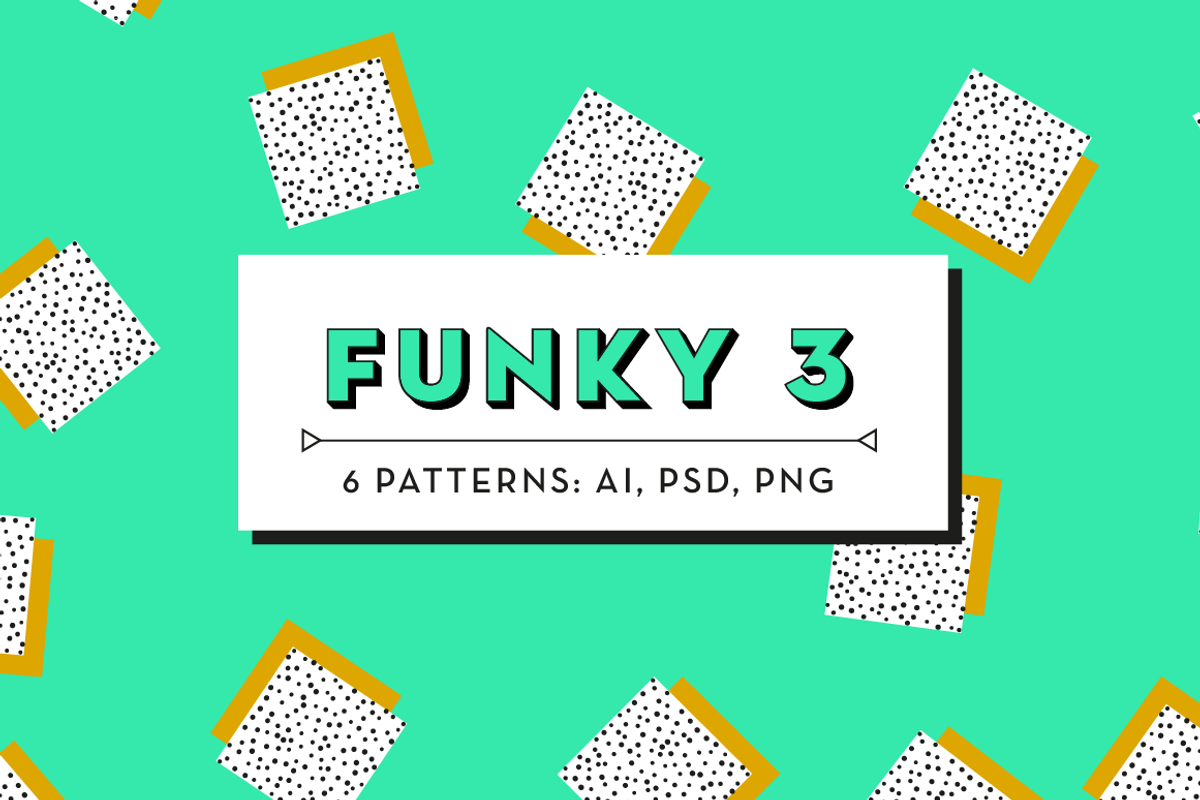 Funky Patterns 3, a Pattern Graphic by kloroform