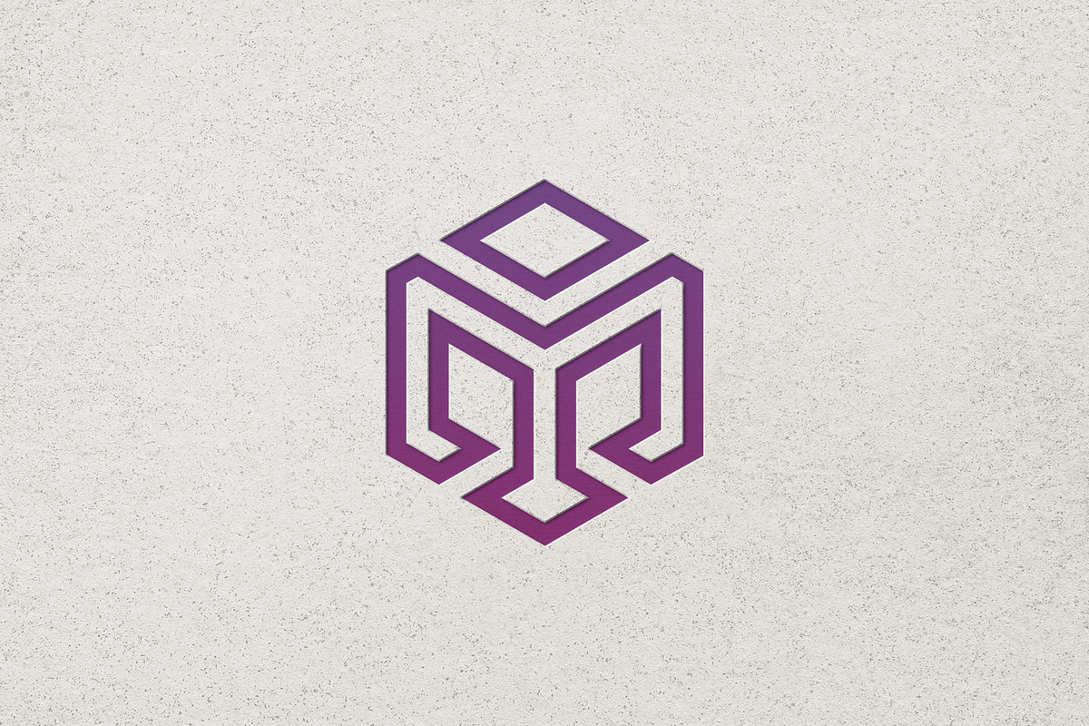 Geometric Hexagon Letter M Logo, a Branding & Logo Template by Luxury Logos (Photo 4 of 4)