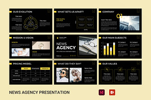 News Agency Presentation Template