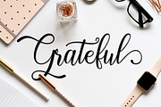 Glamour Script, a Script Font by Bosstype Studio (Thumbnail 6 of 7)