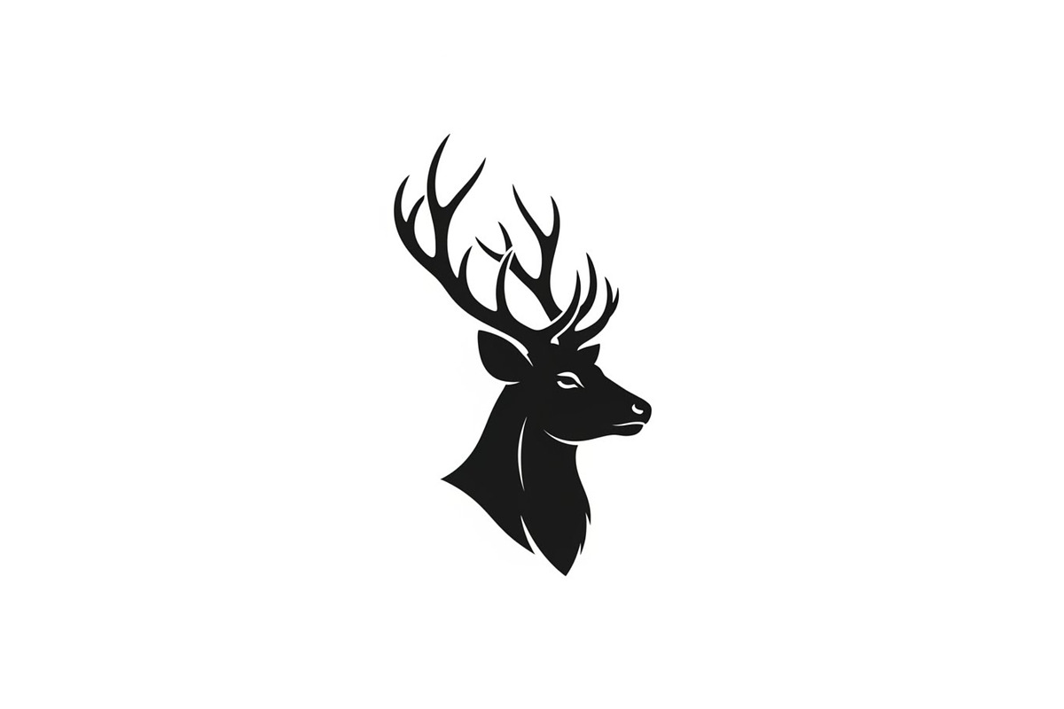 Majestic Deer & Stag Silhouette Bund, an Illustration by jahid234 (Photo 32 of 41)