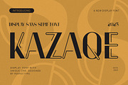 Kazaqe Unique Technology Sans Serif, a Sans Serif Font by Perfectype (Thumbnail 1 of 7)