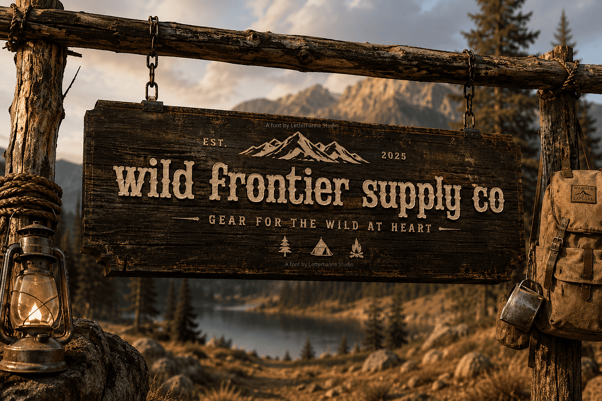 Sparkwolf: A Wanted Poster Font, a Handwritten Font by Letterhanna Studio (Photo 3 of 9)