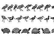 Vintage Animals and Fish Folk Art, an Illustration by devastd (Thumbnail 24 of 30)