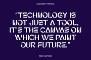 BOREN - LIQUID FONT, a Sans Serif Font by LoneArmy (Thumbnail 7 of 8)