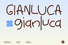 CS Gianluca – Messy Handwritten Font
