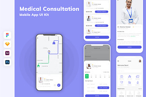 Medical Consultation App UI Kit