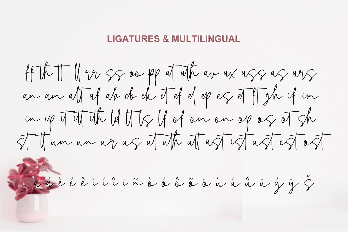 Matching - Handwirtten Font, a Handwritten Font by Face Lab (Photo 11 of 11)