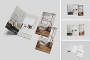 DL Bifold Mockup, an Advertising Mockup by Pikachudesign (Thumbnail 1 of 4)