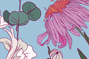 Elegant Floral Patterns: Botanical, a Pattern Graphic by likorbut (Thumbnail 21 of 21)