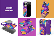 Phone 13 Pro Snap case Mock-up, an iPhone Mockup by Colatudo Store (Thumbnail 3 of 8)