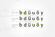 Accessible Font Version 3, a Sans Serif Font by Educational Design (Thumbnail 5 of 16)