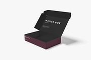 Mailer Box Mockup, a Packaging Mockup by xavier_studio (Thumbnail 5 of 5)