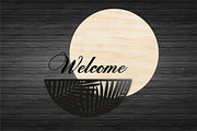 20 svg floral Welcome sign bundles, a Graphic by CncCutModel (Thumbnail 2 of 4)