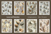 Luxury Leaf Illustration, a Decorative Illustration by Housui Patterns (Thumbnail 7 of 10)