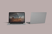MacBook Pro Display Mockup, an iPhone Mockup by bimockup (Thumbnail 10 of 13)