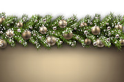 Big golden Christmas & New Year set, a Decorative Illustration by Vjom (Thumbnail 2 of 30)