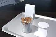 Iced Glass Cup Mockup, a Packaging Mockup by Unerispace (Thumbnail 4 of 5)