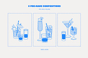 Cocktail Party, a Food Illustration by Sweet Corner (Thumbnail 5 of 10)