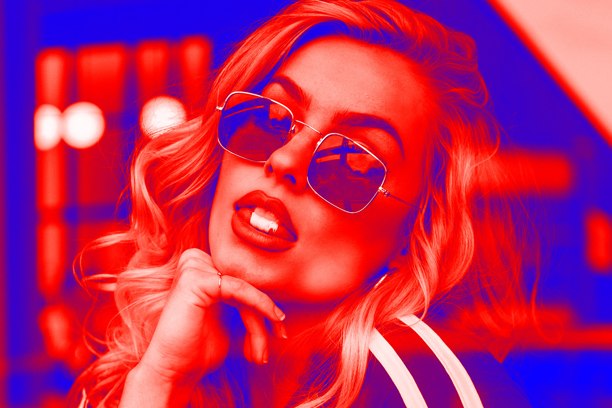 10 Bright Duotone Photoshop Actions, an Action Add-On by P-G-H (Photo 11 of 11)