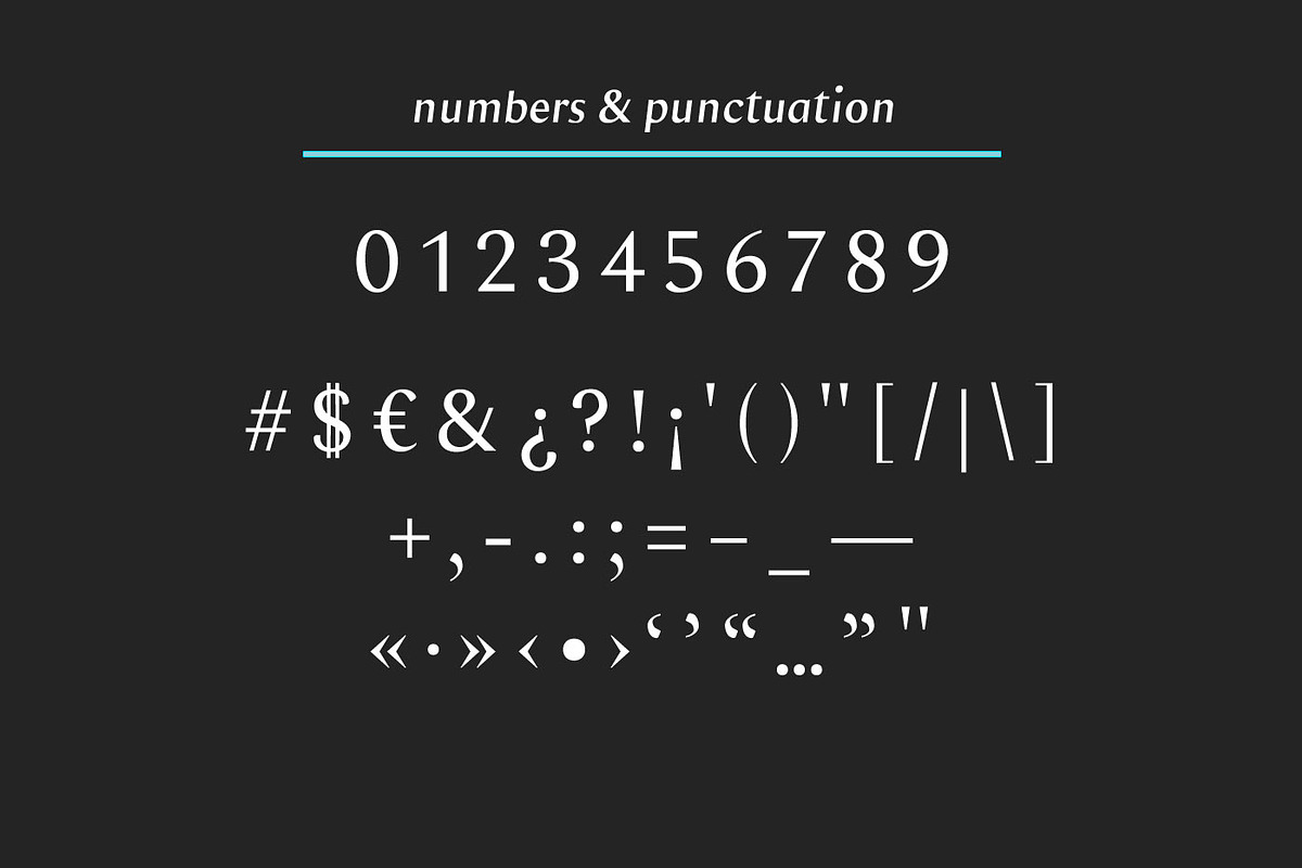 Veitari Typeface preview 8
