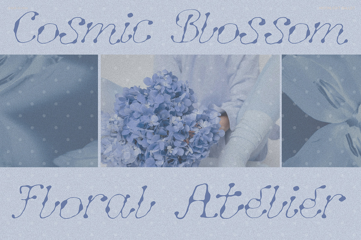 Whimsy Ink Drop Texture Script, a Handwritten Font by Laras Wonderland (Photo 6 of 10)