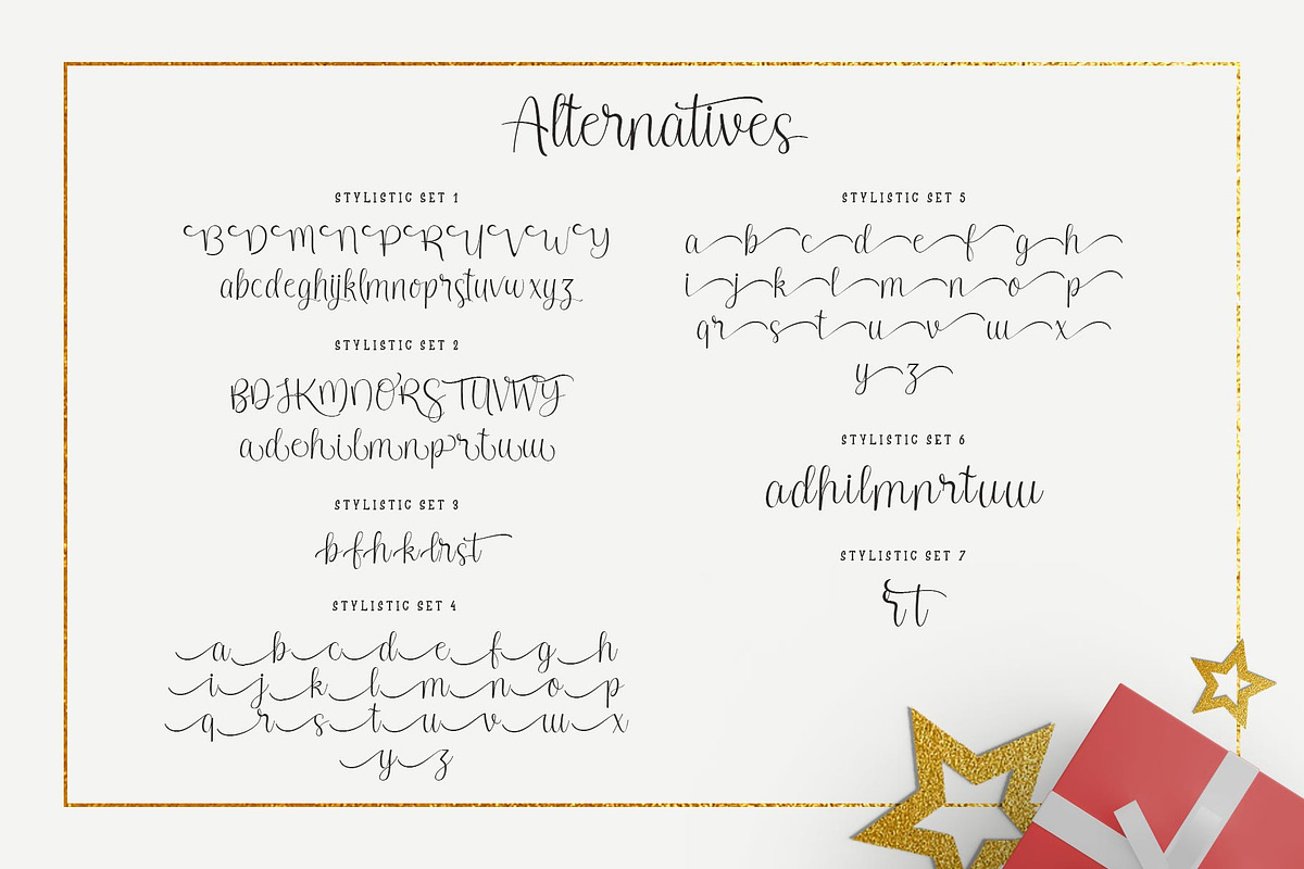 Christop, a Script Font by alit design