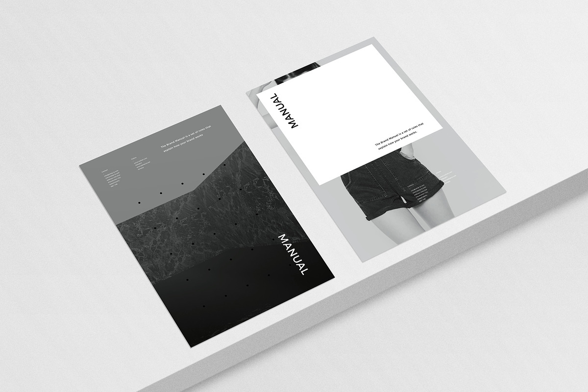 Brand Manual, a Brochure Template by T E M P L Y (Photo 1 of 9)
