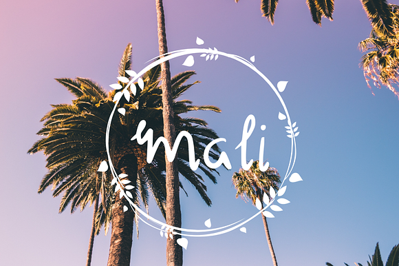 Mali - Handwritten Script Font preview 7