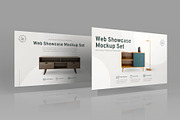Web Showcase Mockup Set, an Advertising Mockup by MassDream (Thumbnail 4 of 18)