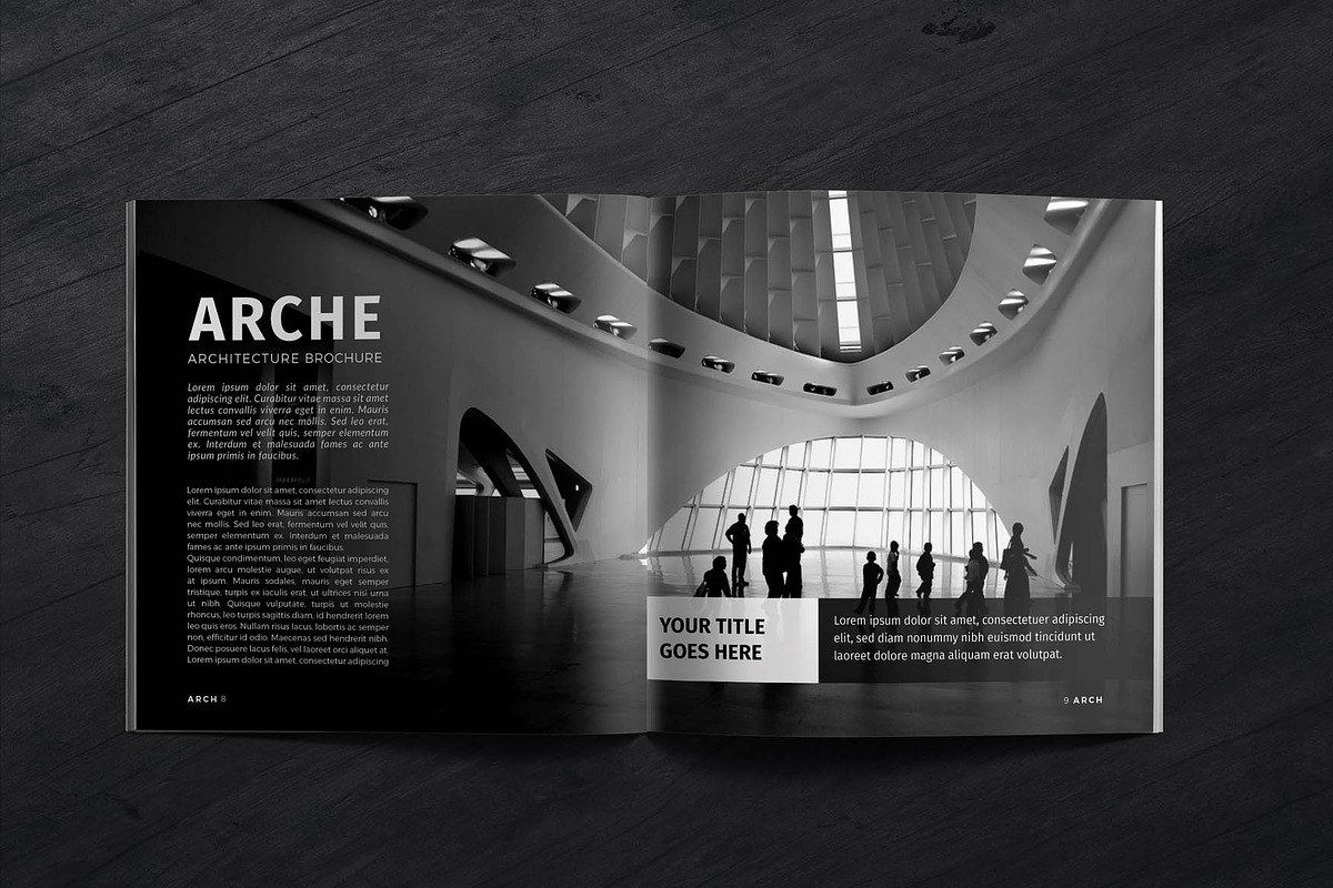 Square Architecture Brochure, a Brochure Template by New Lines (Photo 5 of 13)