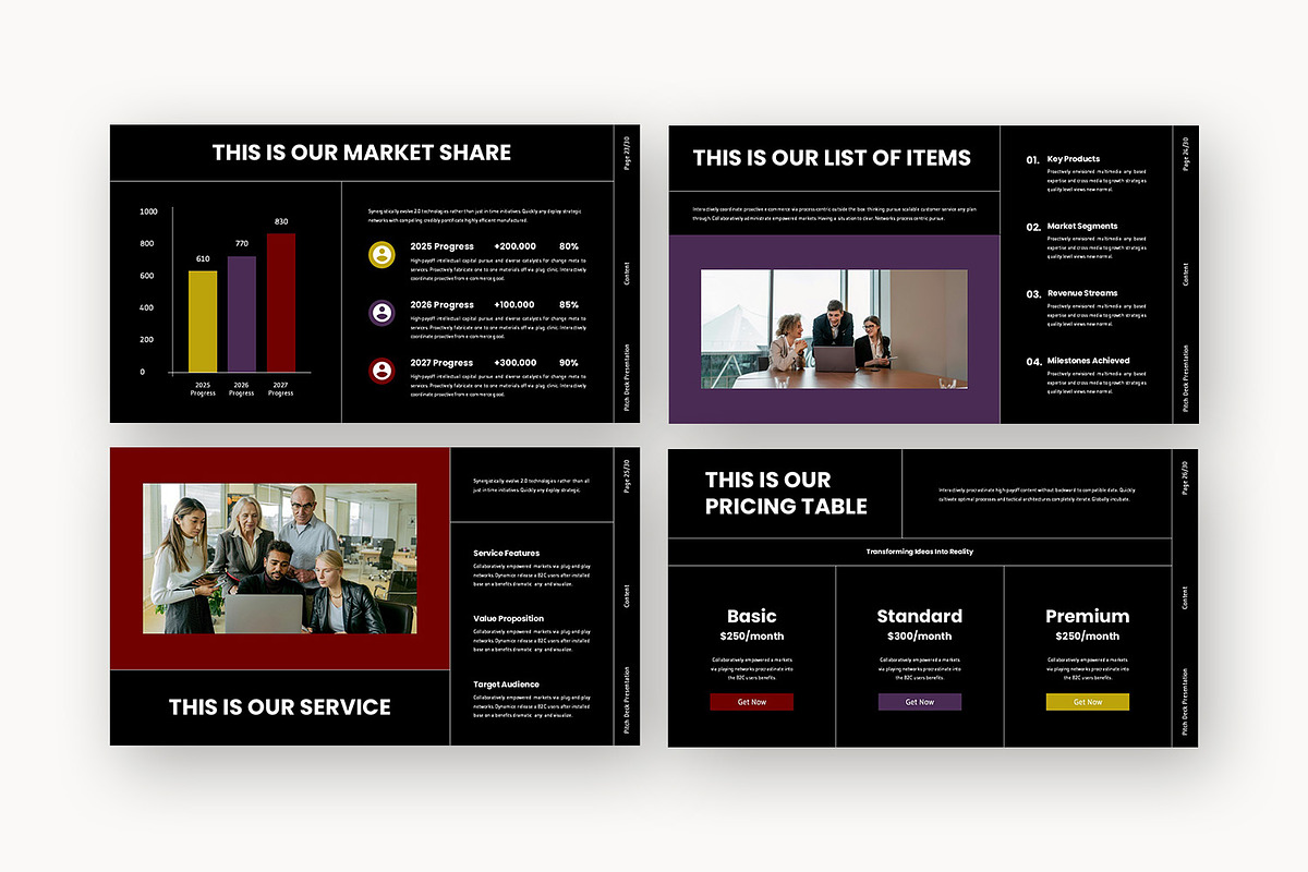 Famos : Pitch Deck Google Slides, a Presentation Template by Punkl Camp (Photo 13 of 16)