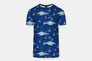 Island Pattern - Seamless Print, a Pattern Graphic by Talip Memis (Thumbnail 6 of 6)