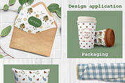 Cozy Christmas Patterns Winter birds, a Pattern Graphic by KomannaArt (Thumbnail 5 of 6)
