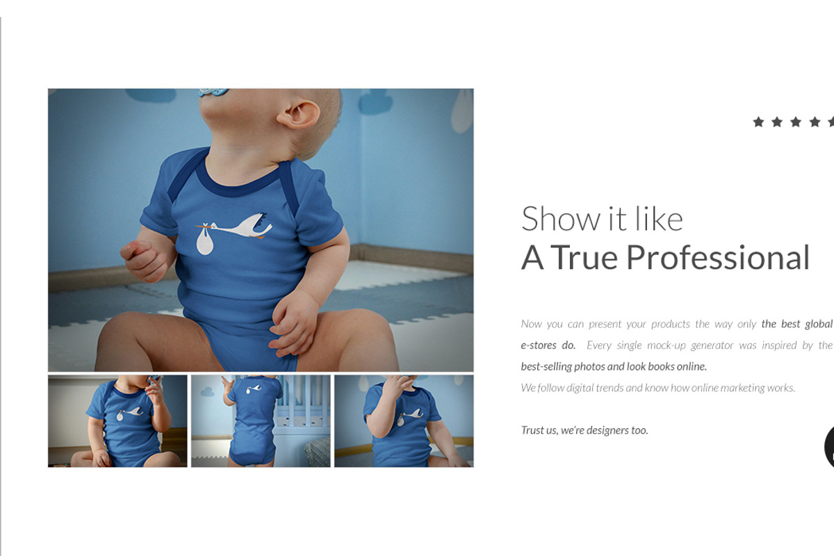Baby Shortsleeve Growsuit Mock-ups, a Print Template by BlackMocca (Photo 10 of 18)
