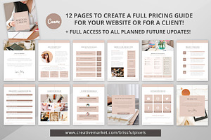 Pricing Guide & Info Template